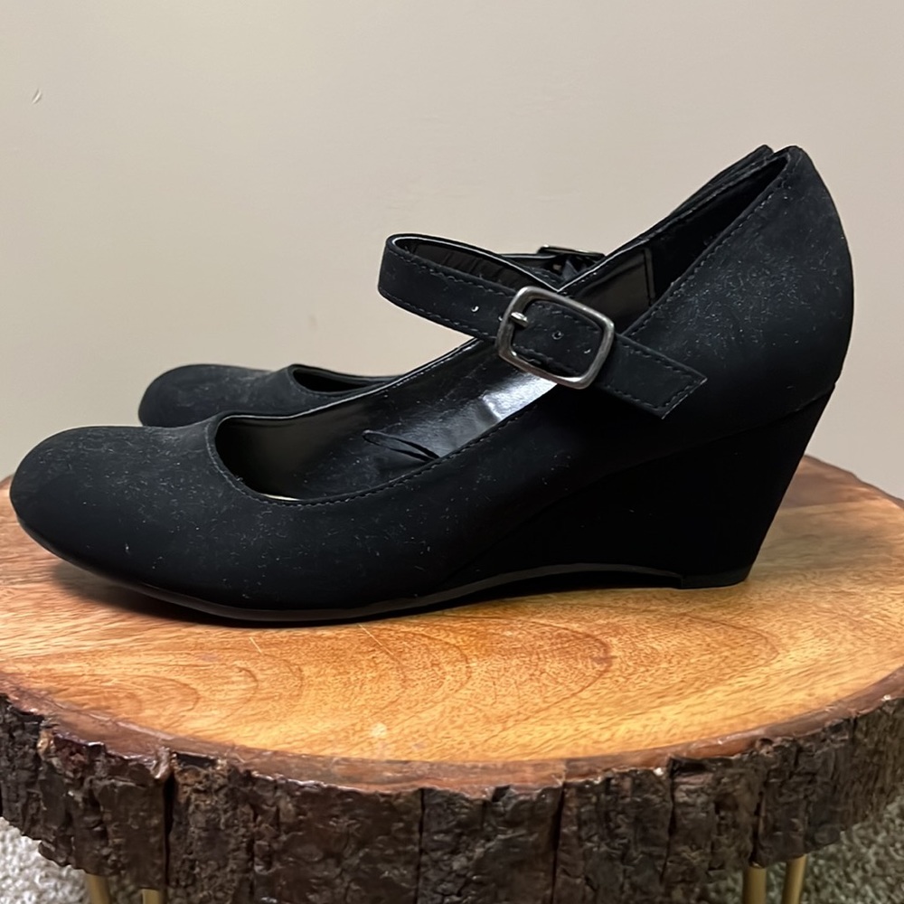 Black suede Booties - Picture 2 of 2